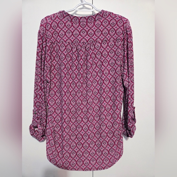 Westport Women's Pink Patterned Top - Picture 7 of 7